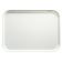 Cambro 1318148 White 12 5/8 Inch x 17 3/4 Inch Rectangular Fiberglass Camtray Cafeteria Serving Tray