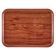 Cambro 1318304 Country Oak 12 5/8 Inch x 17 3/4 Inch Rectangular Fiberglass Camtray Cafeteria Serving Tray
