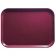 Cambro 1318522 Burgundy Wine 12 5/8 Inch x 17 3/4 Inch Rectangular Fiberglass Camtray Cafeteria Serving Tray