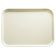 Cambro 1318538 Cottage White 12 5/8 Inch x 17 3/4 Inch Rectangular Fiberglass Camtray Cafeteria Serving Tray