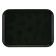 Cambro 1520110 Black 15 Inch x 20 1/4 Inch Rectangular Fiberglass Camtray Cafeteria Serving Tray