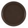 Cambro 1550116 Brazil Brown 16 Inch Round Low Profile Fiberglass Camtray Serving Tray