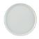 Cambro 1550148 White 16 Inch Round Low Profile Fiberglass Camtray Serving Tray