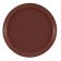 Cambro 1550501 Real Rust 16 Inch Round Low Profile Fiberglass Camtray Serving Tray