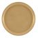 Cambro 1550514 Earthen Gold 16 Inch Round Low Profile Fiberglass Camtray Serving Tray