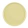Cambro 1550536 Lemon Chiffon 16 Inch Round Low Profile Fiberglass Camtray Serving Tray