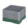 Cambro 16S1058119 Sherwood Green 16 Compartment 11" Full Size Camrack Glass Rack