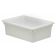 Cambro 18269P148 White Full Size 13 Gallon Poly Food Storage Box