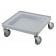 Cambro CDR2020151 Soft Gray Plastic Camdolly Dish / Glass Rack Dolly without Handle