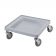 Cambro CDR2020151 Soft Gray Plastic Camdolly Dish / Glass Rack Dolly without Handle