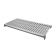 Cambro ESK1860V4580 Brushed Graphite Elements 18 Inch x 60 Inch Plastic Camshelving Vented Shelf Plate Kit