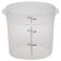 Cambro RFS6PP190 Translucent 6 Qt Polypropylene Round Food Storage Container