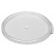 Cambro RFSCWC2135 Clear Camwear Polycarbonate Round Lid for 2 and 4 Qt Food Storage Containers