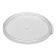 Cambro RFSCWC2135 Clear Camwear Polycarbonate Round Lid for 2 and 4 Qt Food Storage Containers