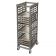 Cambro UPR1826FA20580 Camshelving 20 Full-Size Pan Ultimate Sheet Pan Rack In Brushed Graphite With Metal Casters, Assembled