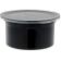 Carlisle 030003 6 Qt Classic Crock with High-Gloss Finish and Black Snap-On Polypropylene Lid