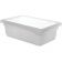 Carlisle 1063102 White StorPlus 3.5 Gallon Polyethylene Food Storage Box