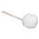 Carlisle 3623802 White 12 Inch Flo-Pac Polyethylene Handle Toilet Bowl Mop With Polypropylene Bristles