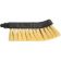 Carlisle 36501500 Sparta 6 Inch Curved Non-Porous Plastic Block Clean-Up Scrub Brush With 1 5/8" Flared Polypropylene Bristles