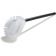 Carlisle 36P502 White 17 Inch Flo-Pac Polypropylene Toilet Bowl Brush With Twist-In-Wire Synthetic Bristles