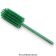 Carlisle 40000EC09 Green 12 Inch Sparta Bottle Brush With 2 3/4 Inch Diameter Polyester Bristles