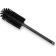 Carlisle 40001EC03 Black 16 Inch Sparta Bottle Brush With 3 1/4 Inch Diameter Polyester Bristles