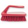 Carlisle 40024EC05 Red 6 Inch Sparta Plastic Iron-Shape Handle Bake Pan Lip Brush With 1 1/4 Inch Polyester Bristles