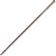 Carlisle 40225EC01 Brown 60 Inch Sparta Fiberglass Broom Handle With 3/4" ACME Threaded Tip