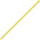 Carlisle 40225EC04 Yellow 60 Inch Sparta Fiberglass Broom Handle With 3/4" ACME Threaded Tip