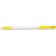 Carlisle 40246EC04 Yellow 30" Long Sparta Natural Aluminum Handle With Color-Coded 3/4" Threaded Tip and Color-Coded Cap With Hanging Hole