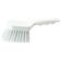 Carlisle 40541EC02 White 8" Long Sparta Floater Scrub Brush With 1 3/4" Trim Polyester Bristles