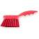 Carlisle 40541EC05 Red 8" Long Sparta Floater Scrub Brush With 1 3/4" Trim Polyester Bristles