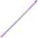 Carlisle 41225EC68 Purple 48 Inch Sparta Fiberglass Broom Handle With 3/4" ACME Threaded Tip