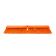 Carlisle 41890EC24 Orange 18" Long Sparta Spectrum Omni Sweep Push Broom Without Handle