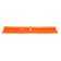 Carlisle 41891EC24 Orange 24" Long Sparta Spectrum Omni Sweep Push Broom Without Handle