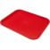 Carlisle CT1418-8105 Red Cafe 14" x 18" Standard Tray Pack