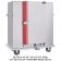 Carter-Hoffmann BB120 Classic Carter Series 64 3/4" Tall x 50 3/4" Wide Single-Door 144-Plate Capacity Insulated Stainless Steel Mobile Heated BB Series Banquet Cabinet For Plates Up To 10 1/2" Diameter, 120V 1650 Watts