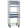 Carter-Hoffmann O8620W Wide-Opening 69 5/16" Tall x 28 5/8" Wide x 18 5/8" Deep 20-Pan Capacity Open-Sided Side-Loading Aluminum Utility Rack For 18" x 26" Trays With Fixed Angle Slides