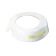 Tablecraft CB1 Imprinted White Plastic Salad Dressing Dispenser Collar with "Bleu Cheese" Beige Lettering