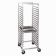 Channel Mfg ETPR-5S 22 Pan End Load Aluminum Steam Table Pan Rack - Assembled