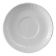 Tuxton CHE-054 Chicago 5 5/8" Diameter Embossed Porcelain White China Demitasse Saucer
