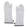 Chef Approved 167801SG17 Silicone Cloth Oven / Freezer Mitts - 17" (Pair)