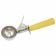 Chef Approved 225314 Stainless Steel #20 Ice Cream Disher With Yellow Handle