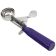 Chef Approved 225317 Stainless Steel #40 Ice Cream Disher With Purple Handle