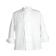 Chef Revival J049-5X 5XL White Poly Cotton Men's Double Breasted Long Sleeve Chef's Jacket