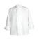 Chef Revival J049-L Large White Poly Cotton Men's Double Breasted Long Sleeve Chef's Jacket