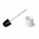 Continental J506000 14” Contoured Toilet Bowl Brush With Caddy