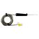Cooper-Atkins 50361-K Type K Thermocouple Armored Meat Probe With 3 7/8" Long 0.188" Diameter Shaft With 0.085" Diameter Tip And Flexible Armored Cable With -40 To 400 Degrees F Temperature Range