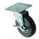 Winco CT-44B Universal 5" Plate Caster with Brake 2/Set