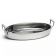 Tablecraft CW2044 Stainless Steel 16" x 10" x 2.5" Oval Pan w/ 2 Handles